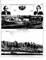 Edward Moore, Christian Heischman, Mrs. C. Heischman, Tippecanoe County 1878